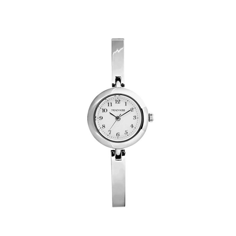 Front photo of this Inexpensive Women's Quartz Metal Watch, Silver - TM10157-01