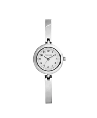 Foto 3 de este económico reloj de cuarzo y metal para mujer, plateado - TM10157-01