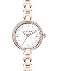 Front photo of this Inexpensive Women's Quartz Metal Watch, Rose Gold - TM10163-03