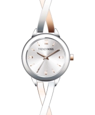 Front photo of this Inexpensive Women's Quartz Watch in Metal, Silver, Rose Gold - TM10167-01