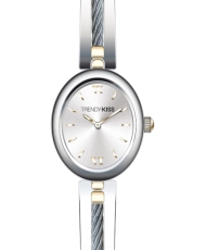 Front photo of this Inexpensive Women's Quartz Watch in Metal and , Silver, Silver, Gold - TM10168-03