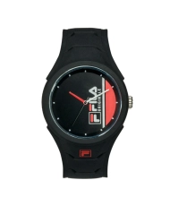 Reloj Analógico Barato para Hombre de Plástico y Silicona, Negro - 38-311-003