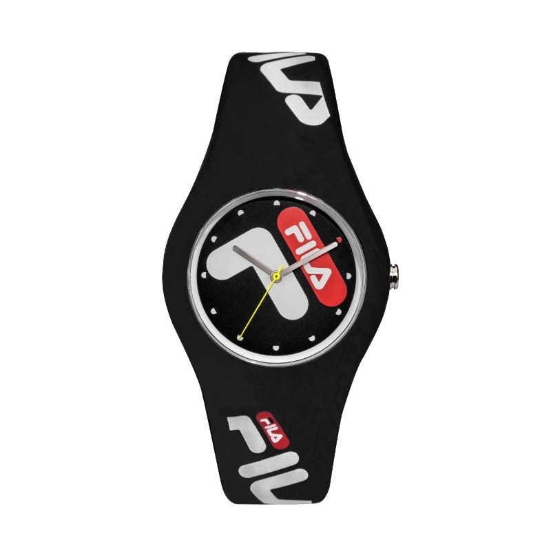 Montre pas chère Analogique pour Enfant en Silicone, Noir - 38-185-001