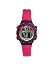 Cheap Digital Watch for Children in Plastic and Silicone, Blue, Pink - 38-205-004