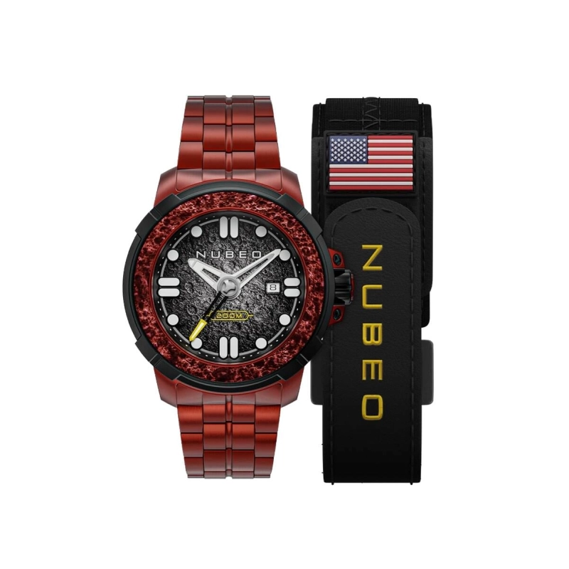 Montre Apollo Limited Edition Deep Red - NB-6072-77