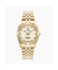 Reloj Suizo para Mujer en Acero, Champán, Oro - Prestige Inspiration - JWL02003