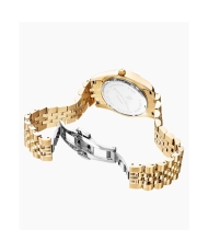 Reloj Suizo para Mujer en Acero, Champán, Oro - Prestige Inspiration - JWL02003