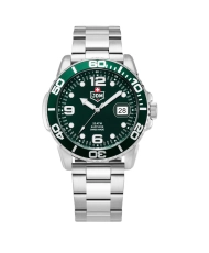 Swiss Men's Watch in Stainless Steel, Green, Silver, Black - MIKE - JDM-WG020-04