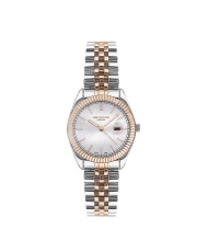 Reloj Mujer Cuarzo Metal, Plata, Oro Rosa - LC07326.530