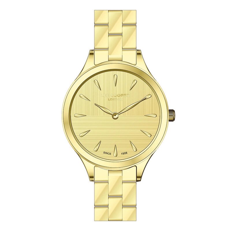 Montre Femme Quartz en Métal, Doré - LC07568.110