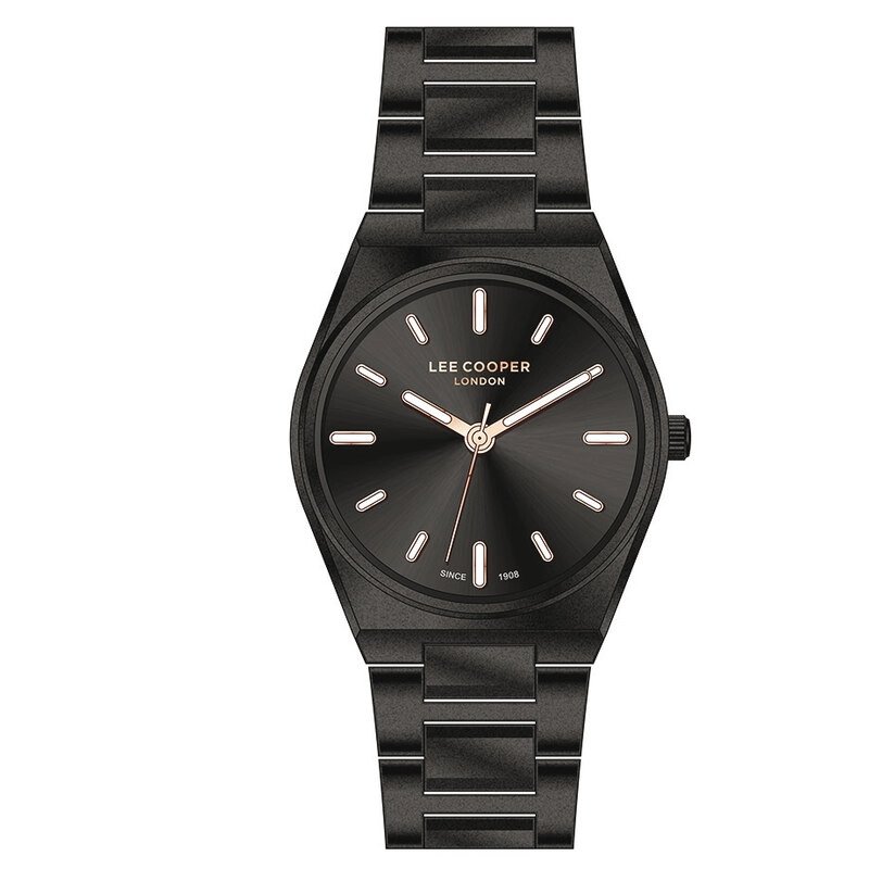 Montre Femme Quartz en Métal, Noir - LC07609.650