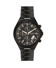 Men's Quartz Metal Watch, Black - LC07717.650