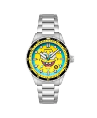 SpongeBob SquarePants Automatic Watch, Yellow, Spinnaker x SpongeBob 25th Anniversary Limited Edition - SP-5138-11