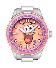 Reloj automático Pink Patrick, edición limitada del 25 aniversario de Spinnaker x Bob Esponja - SP-5138-22