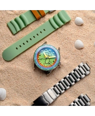 Reloj automático Calamardo Verde Tentáculo, Spinnaker x Bob Esponja Edición limitada del 25 aniversario - SP-5138-33