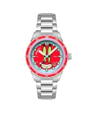 Mr. Krabs Red Automatic Watch, Spinnaker x SpongeBob SquarePants 25th Anniversary Limited Edition - SP-5138-44