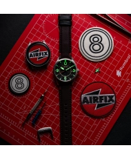 Reloj automático en acero y piel - SPITFIRE SMITH AUTOMATIC AIRFIX EDITION - AV-4090-08