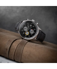 Reloj cronógrafo en acero y piel, nailon - HAWKER HURRICANE CLASSIC CHRONOGRAPH - AV-4011-0U