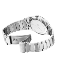 Stainless Steel Quartz Watch, Silver - HORIZON GENTS - JWG03501