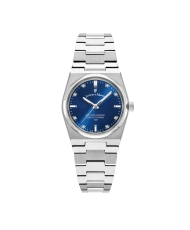 Stainless Steel Quartz Watch, Blue, Silver - HORIZON LADIES - JWL03602