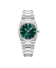 Reloj de cuarzo en acero, plateado, verde - HORIZON LADIES - JWL03603