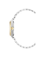 Quartz watch in stainless steel, silver, gold, white - HORIZON LADIES - JWL03605