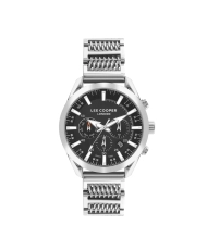 Quartz watch in metal, black, silver - LC07556.350