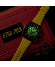 Automatikuhr aus Edelstahl und Silikon – STAR TREK STARFLEET AUTOMATIC LIMITED EDITION – NB-6098-01