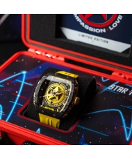 Automatikuhr aus Edelstahl und Silikon – STAR TREK STARFLEET AUTOMATIC LIMITED EDITION – NB-6098-01