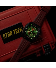 Automatikuhr aus Edelstahl und Silikon – STAR TREK STARFLEET AUTOMATIC LIMITED EDITION – NB-6098-02