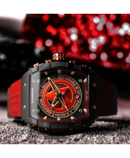 Automatikuhr aus Edelstahl und Silikon – STAR TREK STARFLEET AUTOMATIC LIMITED EDITION – NB-6098-02