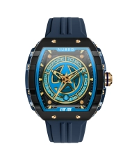 Montre automatique en acier inoxydable et silicone - STAR TREK STARFLEET AUTOMATIC LIMITED EDITION - NB-6098-03