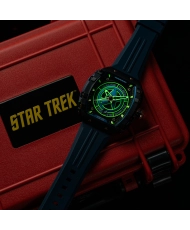 Automatikuhr aus Edelstahl und Silikon – STAR TREK STARFLEET AUTOMATIC LIMITED EDITION – NB-6098-03