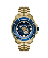 Automatische Taucheruhr aus Edelstahl, Gold, Blau – APOLLO 55TH AUTOMATIC – NB-6093-44