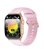 Metal smartwatch, gold, pink, ultra amoled - ULTRA AMOLED - SW080B