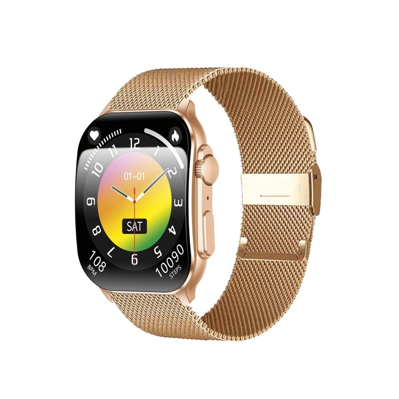 Reloj conectado de metal, oro rosa - ULTRA AMOLED - SW080G