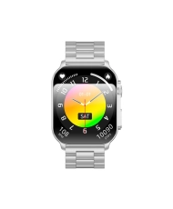 Metal Smartwatch, Silver - ULTRA AMOLED - SW080I