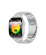 Reloj de metal conectado, plateado - ULTRA AMOLED - SW080I