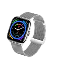 Metal Smartwatch, Silver - OVERTAKE - SW081F