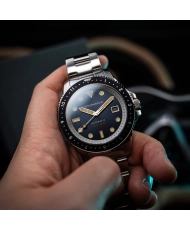 Reloj automático de acero, azul, plateado - CROFT PIONEER AUTOMATIC - SP-5136-33