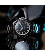 Reloj automático de acero, azul, plateado - CROFT PIONEER AUTOMATIC - SP-5136-33