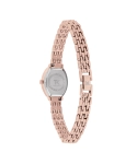 Montre quartz en métal, noir, rose doré - Judith - TMRG10136-03