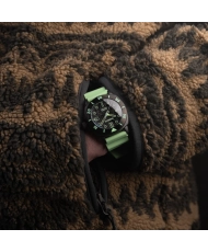 Vert - HULL DIVER AUTOMATIC SPONGEBOB SQUAREPANTS LIMITED EDITION - SP-5147-03 de la marque SPINNAKER