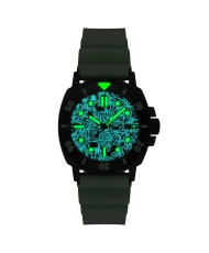 Montre de plongée Automatique en Silicone, Noir, Vert - HULL DIVER AUTOMATIC SPONGEBOB SQUAREPANTS LIMITED EDITION - SP-5147-03