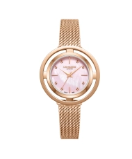 Montre Quartz en Mailles milanaises