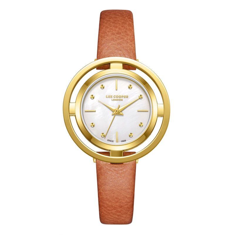 Montre Quartz en Cuir