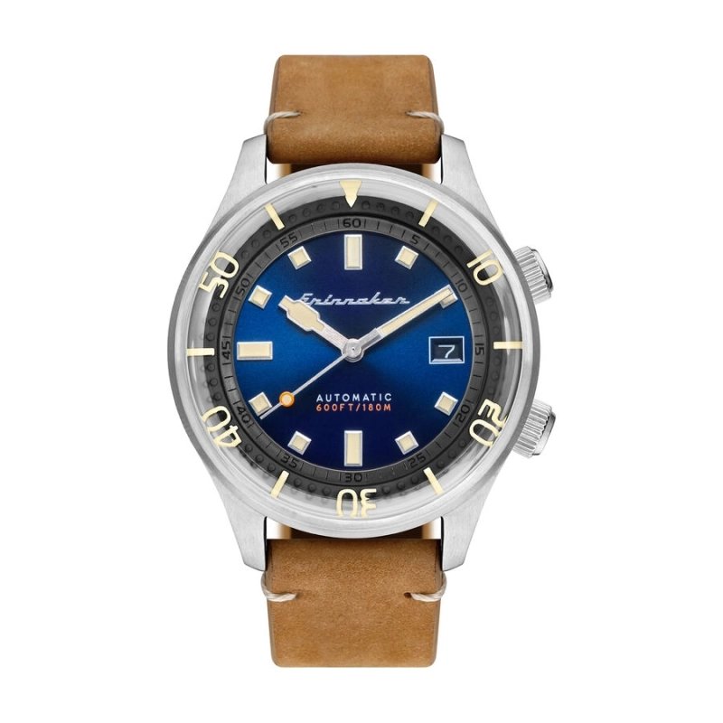 Vorderes Foto dieser Herrenuhr in Blau, Braun BRADNER - SPINNAKER | SP-5062-05