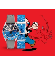 Uhr Popeye Blue - Fleuss Popeye bronemies - SP-5161-02