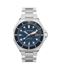 Foto 2 dieser Herren-Taucheruhr aus blauem, grauem Edelstahl DUMAS AUTOMATIC - SPINNAKER | SP-5081-GG