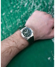 Photo 6 of this BOETTGER AUTOMATIC - SPINNAKER | SP-5083-EE Men's Diving Watch in Grey, Green Stainless Steel